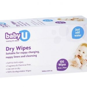 baby U dry wipes 100